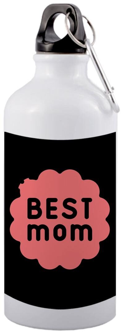 

COLORYARD Aluminium White Water Bottle ( 600 ml Set of 1 )