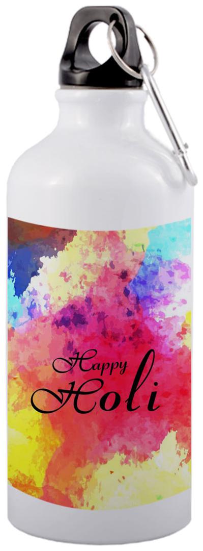 

COLORYARD Aluminium White Water Bottle ( 600 ml Set of 1 )