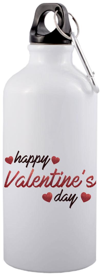 

COLORYARD Aluminium White Water Bottle ( 600 ml Set of 1 )
