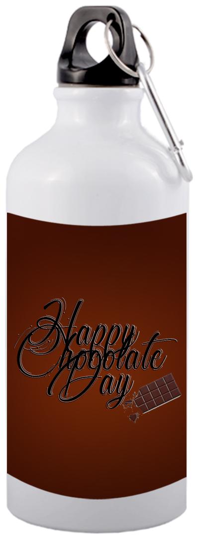 

COLORYARD Aluminium White Water Bottle ( 600 ml Set of 1 )