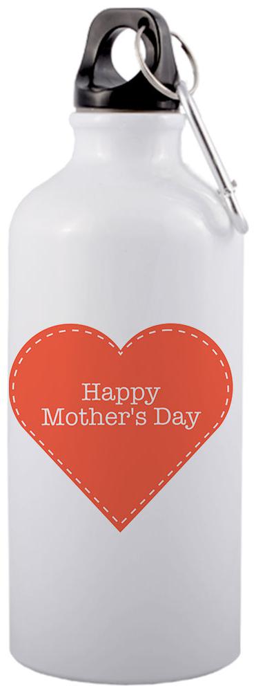 

COLORYARD Aluminium White Water Bottle ( 600 ml Set of 1 )