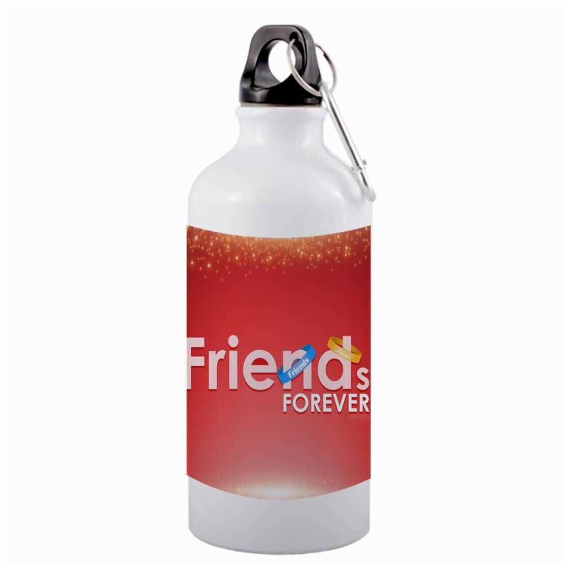 

COLORYARD Aluminium White Water Bottle ( 600 ml Set of 1 )