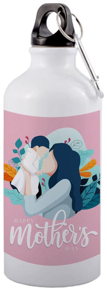

COLORYARD Aluminium White Water Bottle ( 600 ml Set of 1 )