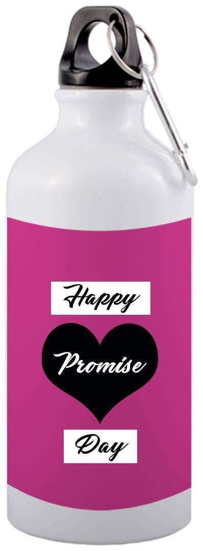 

COLORYARD Aluminium White Water Bottle ( 600 ml Set of 1 )