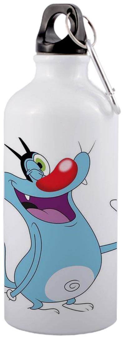 

COLORYARD Aluminium White Water Bottle ( 600 ml Set of 1 )