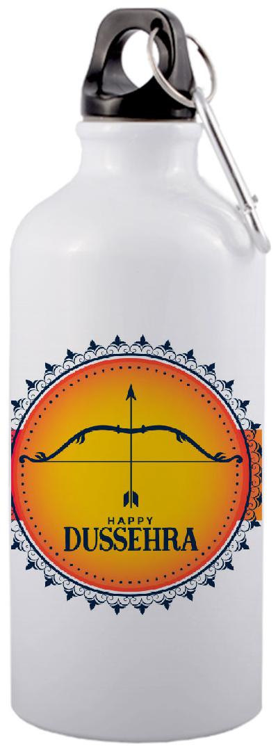 

COLORYARD Aluminium White Water Bottle ( 600 ml Set of 1 )