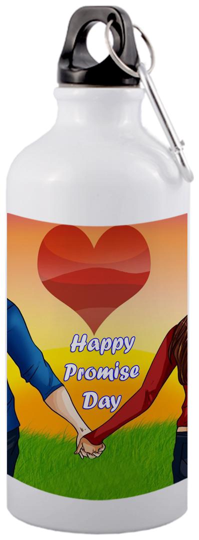 

COLORYARD Aluminium White Water Bottle ( 600 ml Set of 1 )