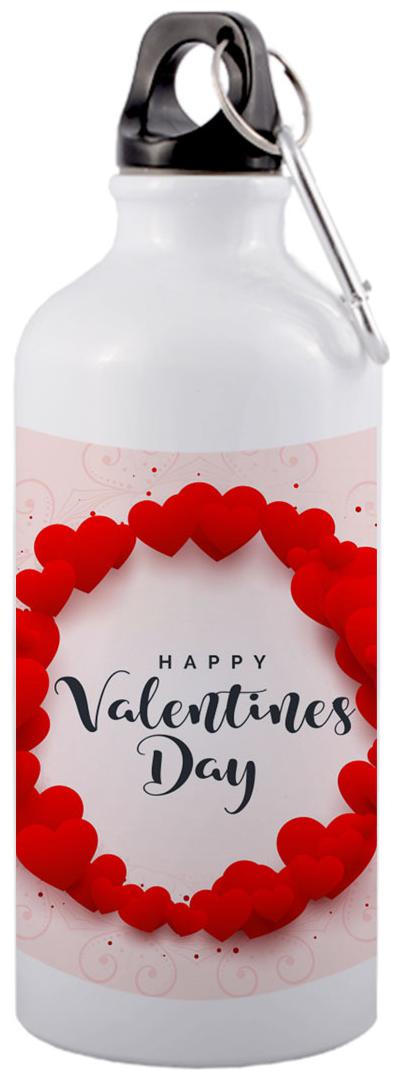 

COLORYARD Aluminium White Water Bottle ( 600 ml Set of 1 )