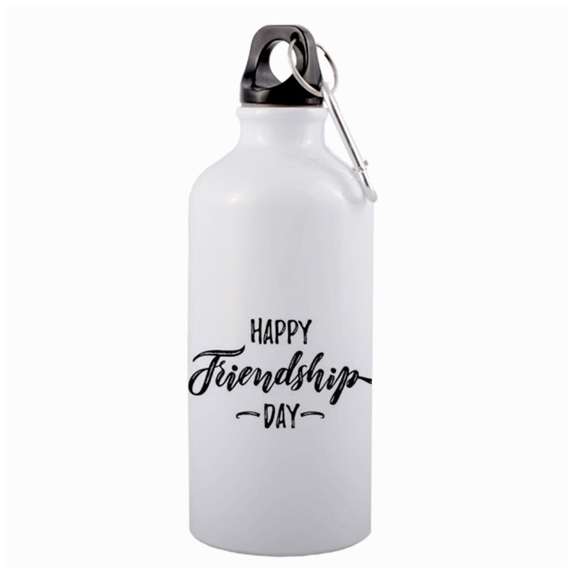 

COLORYARD Aluminium White Water Bottle ( 600 ml Set of 1 )