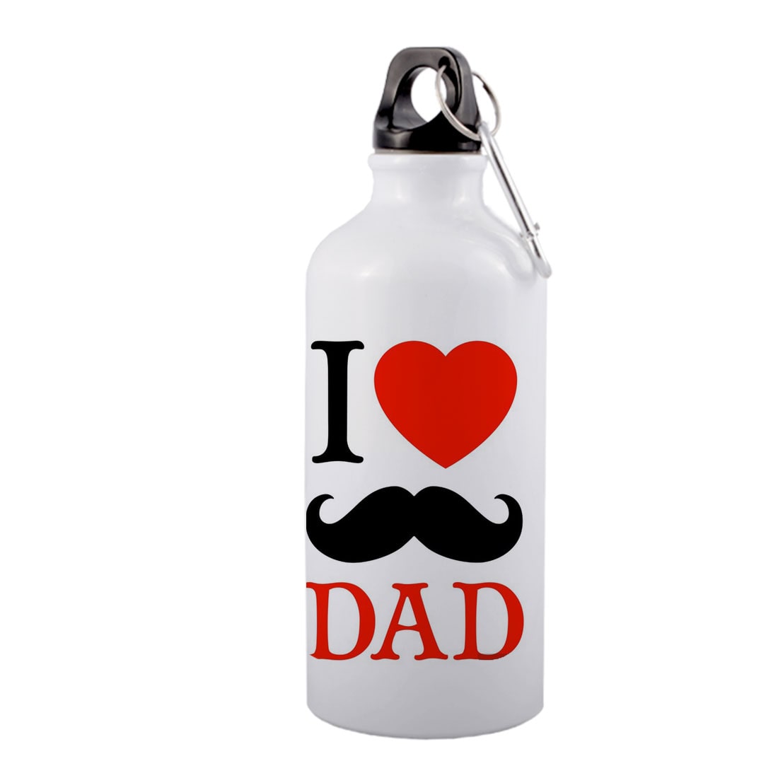 

COLORYARD Aluminium White Water Bottle ( 600 ml Set of 1 )