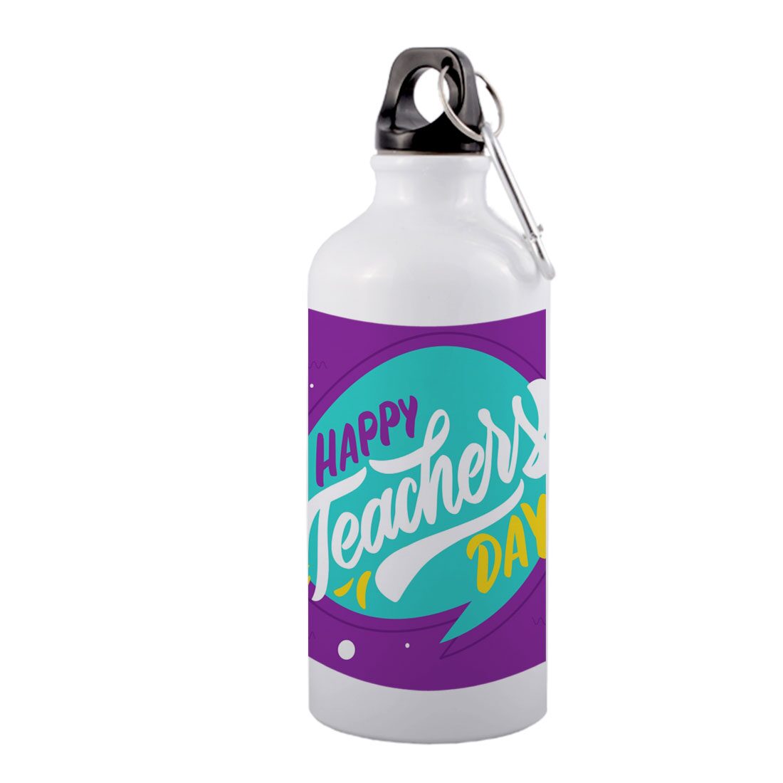 

COLORYARD Aluminium White Water Bottle ( 600 ml Set of 1 )