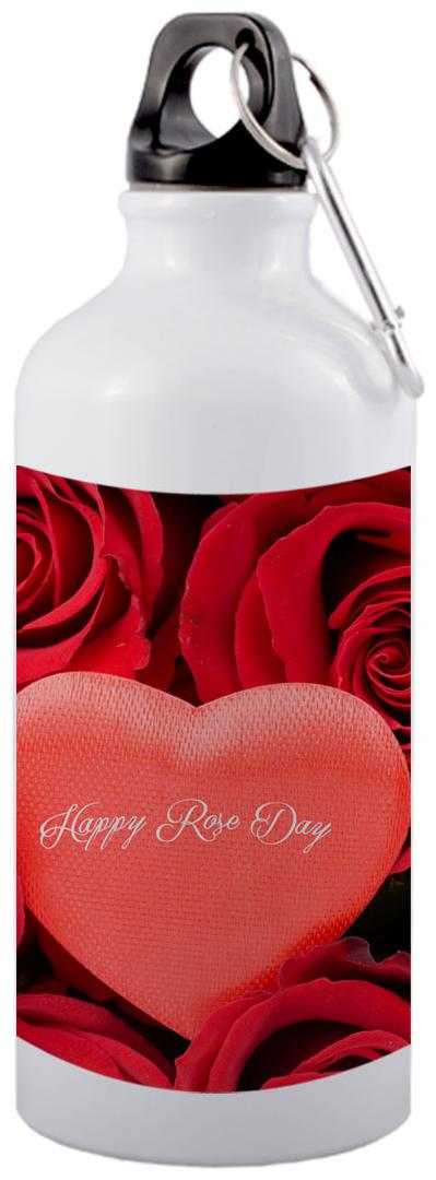 

COLORYARD Aluminium White Water Bottle ( 600 ml Set of 1 )