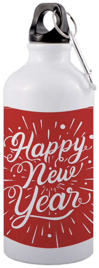 

COLORYARD Aluminium White Water Bottle ( 600 ml Set of 1 )