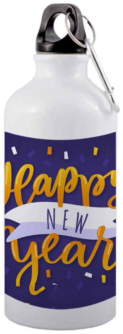 

COLORYARD Aluminium White Water Bottle ( 600 ml Set of 1 )