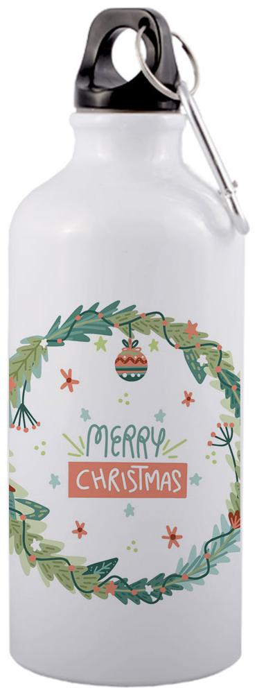 

COLORYARD Aluminium White Water Bottle ( 600 ml Set of 1 )