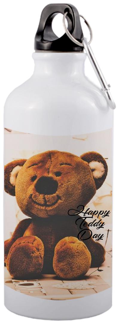 

COLORYARD Aluminium White Water Bottle ( 600 ml Set of 1 )