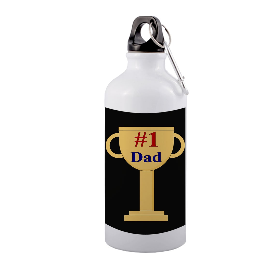 

COLORYARD Aluminium White Water Bottle ( 600 ml Set of 1 )