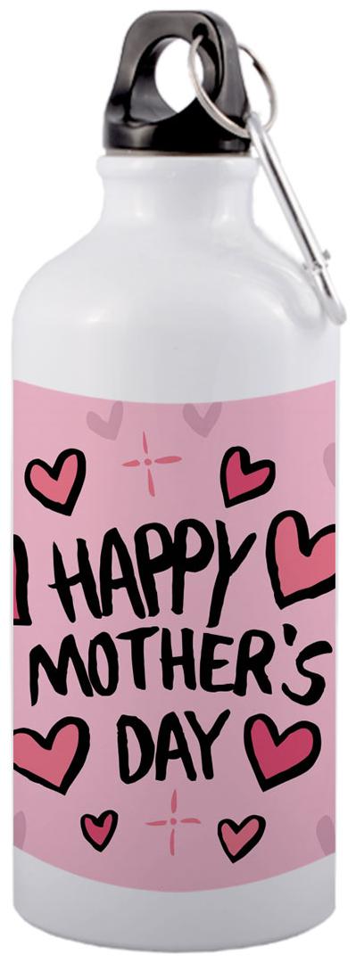 

COLORYARD Aluminium White Water Bottle ( 600 ml Set of 1 )