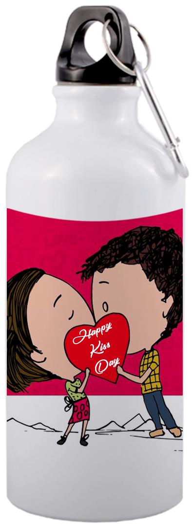 

COLORYARD Aluminium White Water Bottle ( 600 ml Set of 1 )