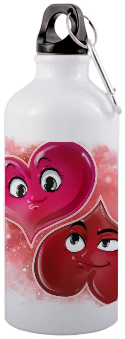 

COLORYARD Aluminium White Water Bottle ( 600 ml Set of 1 )