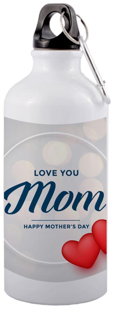 

COLORYARD Aluminium White Water Bottle ( 600 ml Set of 1 )