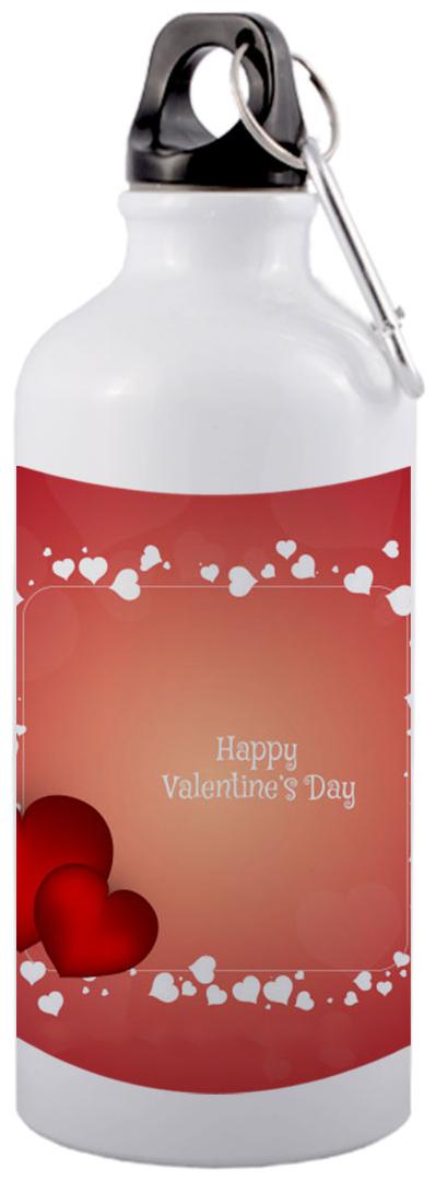

COLORYARD Aluminium White Water Bottle ( 600 ml Set of 1 )