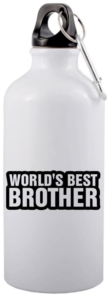

COLORYARD Aluminium White Black Water Bottle ( 600 ml Set of 1 )