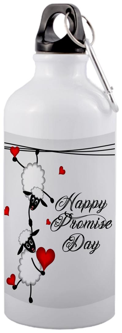 

COLORYARD Aluminium White Water Bottle ( 600 ml Set of 1 )