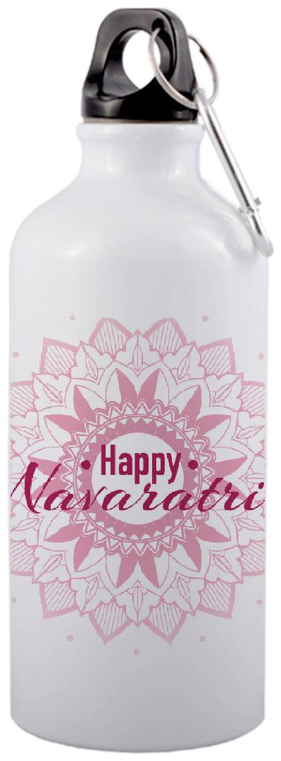 

COLORYARD Aluminium White Water Bottle ( 600 ml Set of 1 )