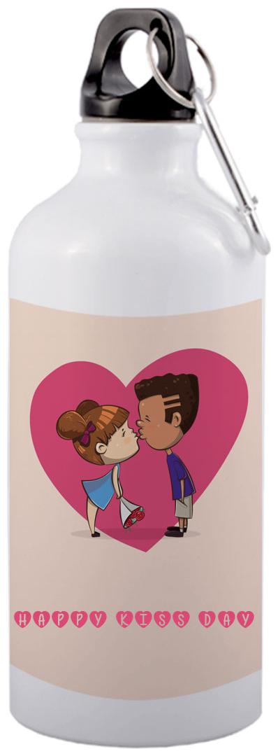 

COLORYARD Aluminium White Water Bottle ( 600 ml Set of 1 )