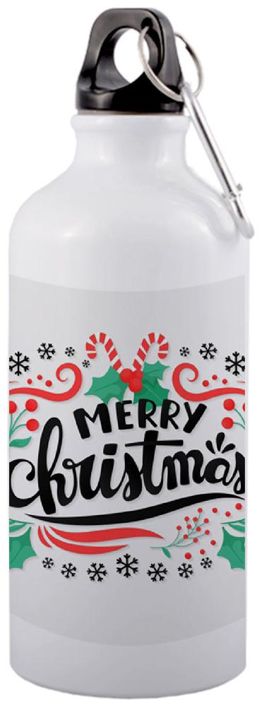 

COLORYARD Aluminium White Water Bottle ( 600 ml Set of 1 )