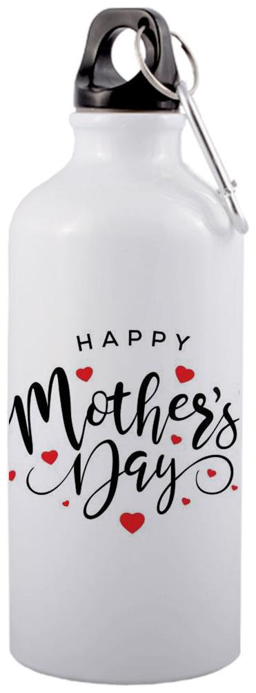 

COLORYARD Aluminium White Water Bottle ( 600 ml Set of 1 )