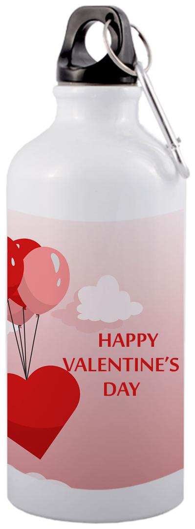 

COLORYARD Aluminium White Water Bottle ( 600 ml Set of 1 )