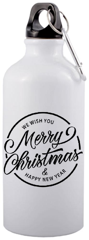 

COLORYARD Aluminium White Water Bottle ( 600 ml Set of 1 )