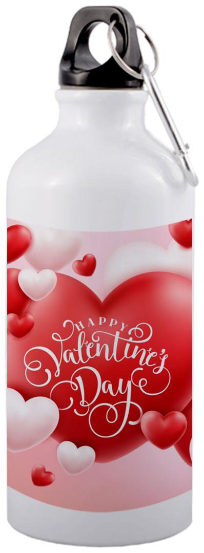 

COLORYARD Aluminium White Water Bottle ( 600 ml Set of 1 )