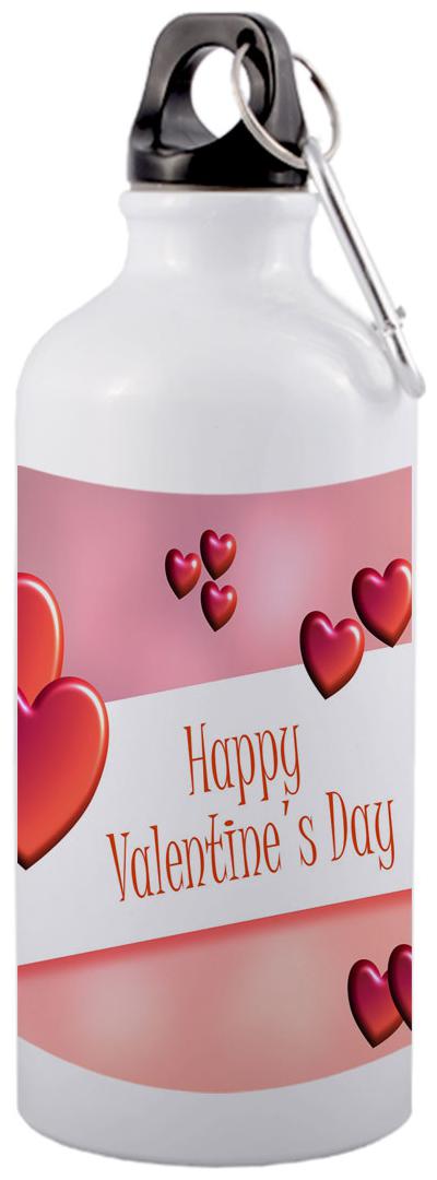 

COLORYARD Aluminium White Water Bottle ( 600 ml Set of 1 )