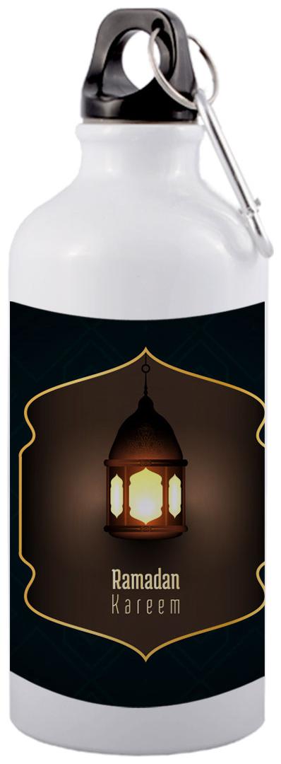 

COLORYARD Aluminium White Water Bottle ( 600 ml Set of 1 )