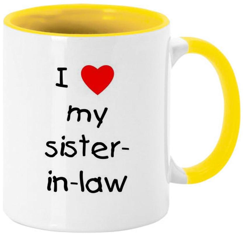 Coloryard Best Happy Raksha Bandhan To Sister In Law Design Coffee Mug Gift