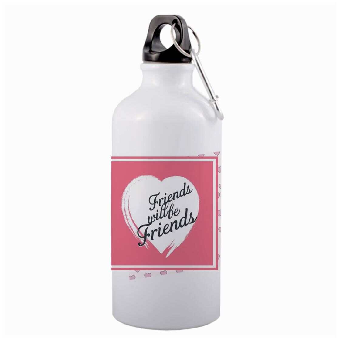 

COLORYARD Aluminium White Water Bottle ( 600 ml Set of 1 )