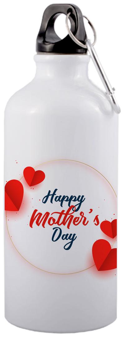 

COLORYARD Aluminium White Water Bottle ( 600 ml Set of 1 )