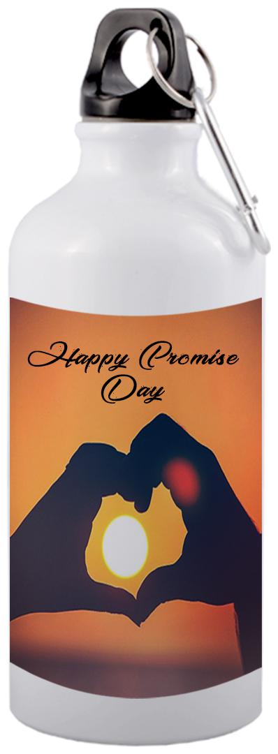 

COLORYARD Aluminium White Water Bottle ( 600 ml Set of 1 )