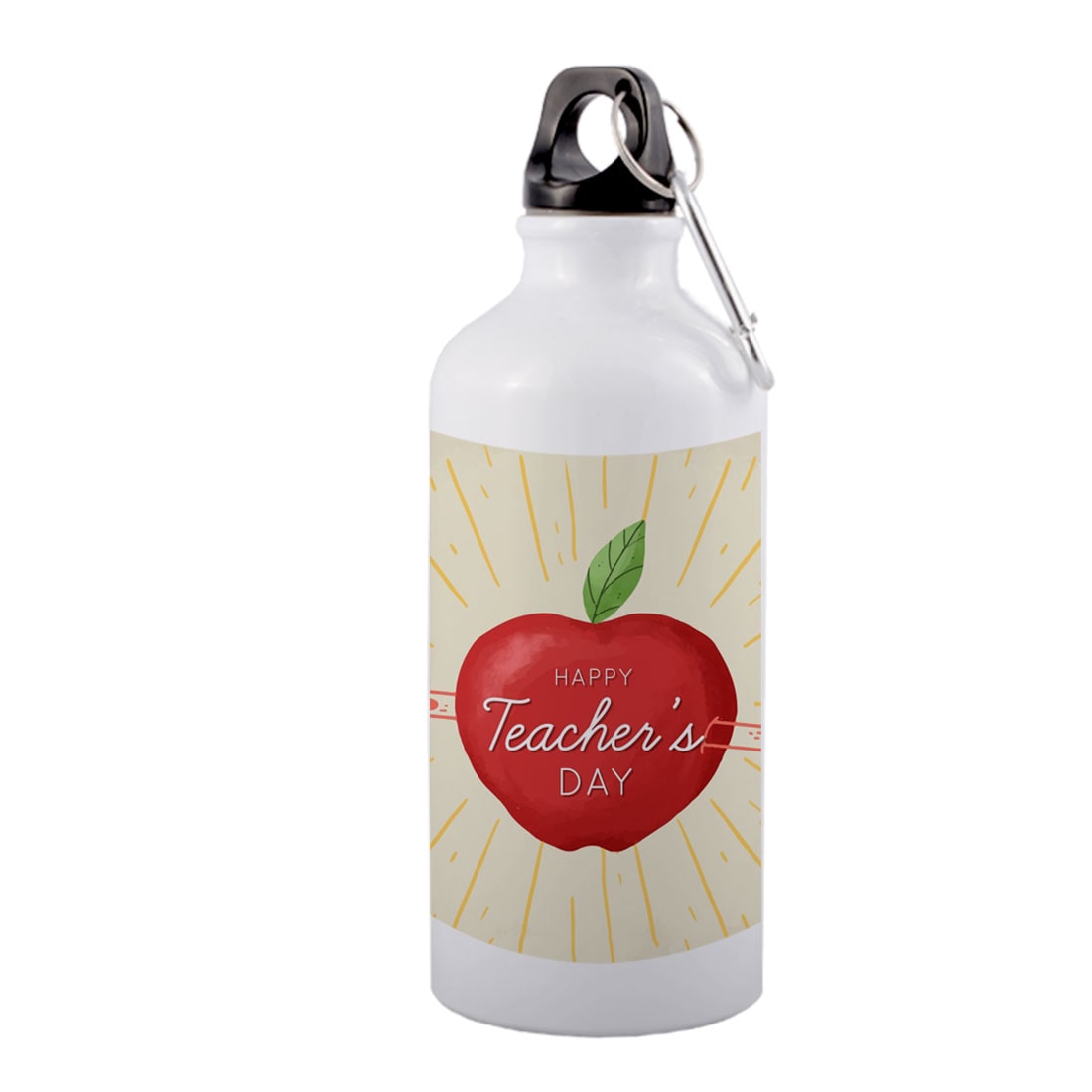 

COLORYARD Aluminium White Water Bottle ( 600 ml Set of 1 )