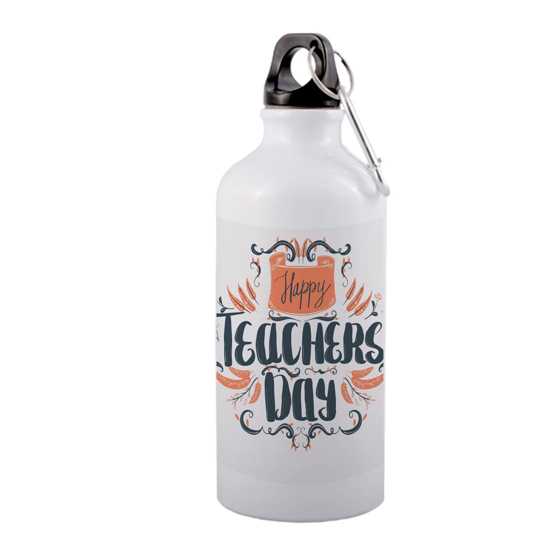 

COLORYARD Aluminium White Water Bottle ( 600 ml Set of 1 )