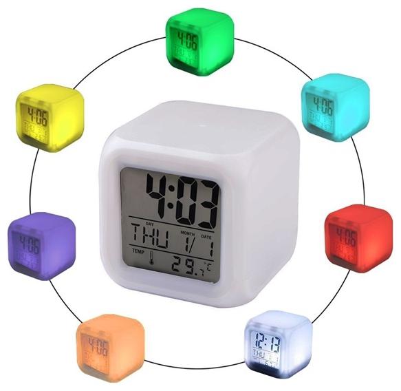 

MARKETWALA Plastic Digital Table clock Alarm clock ( Set of 1 )