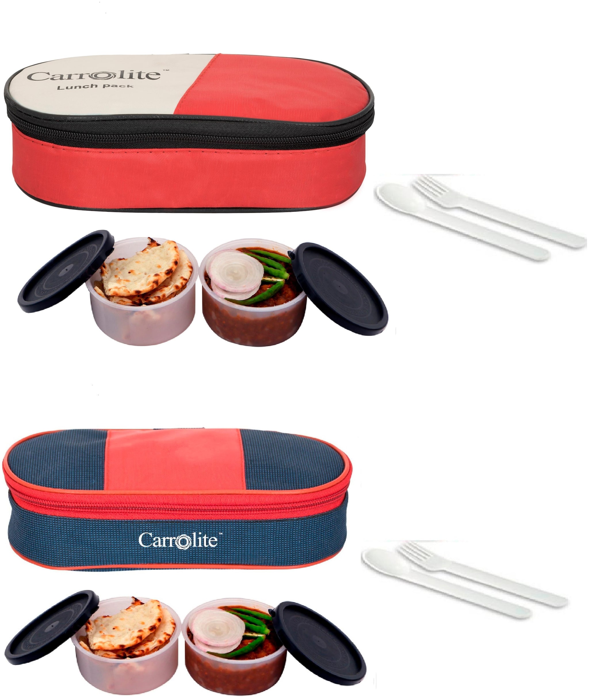 

Carrolite Assorted Lunch box ( Set of 1 800 ml )