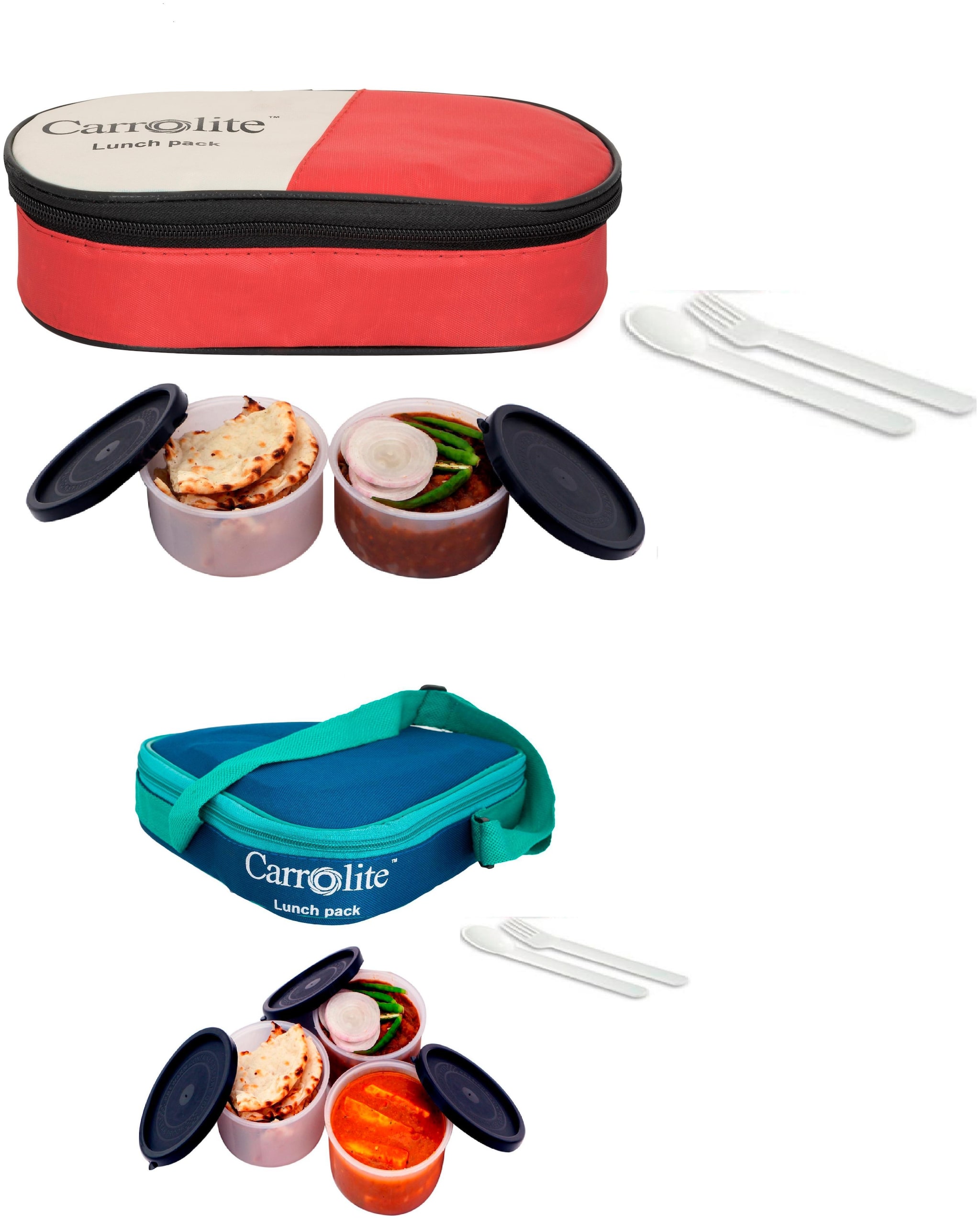

Carrolite Assorted Lunch box ( Set of 1 1000 ml )