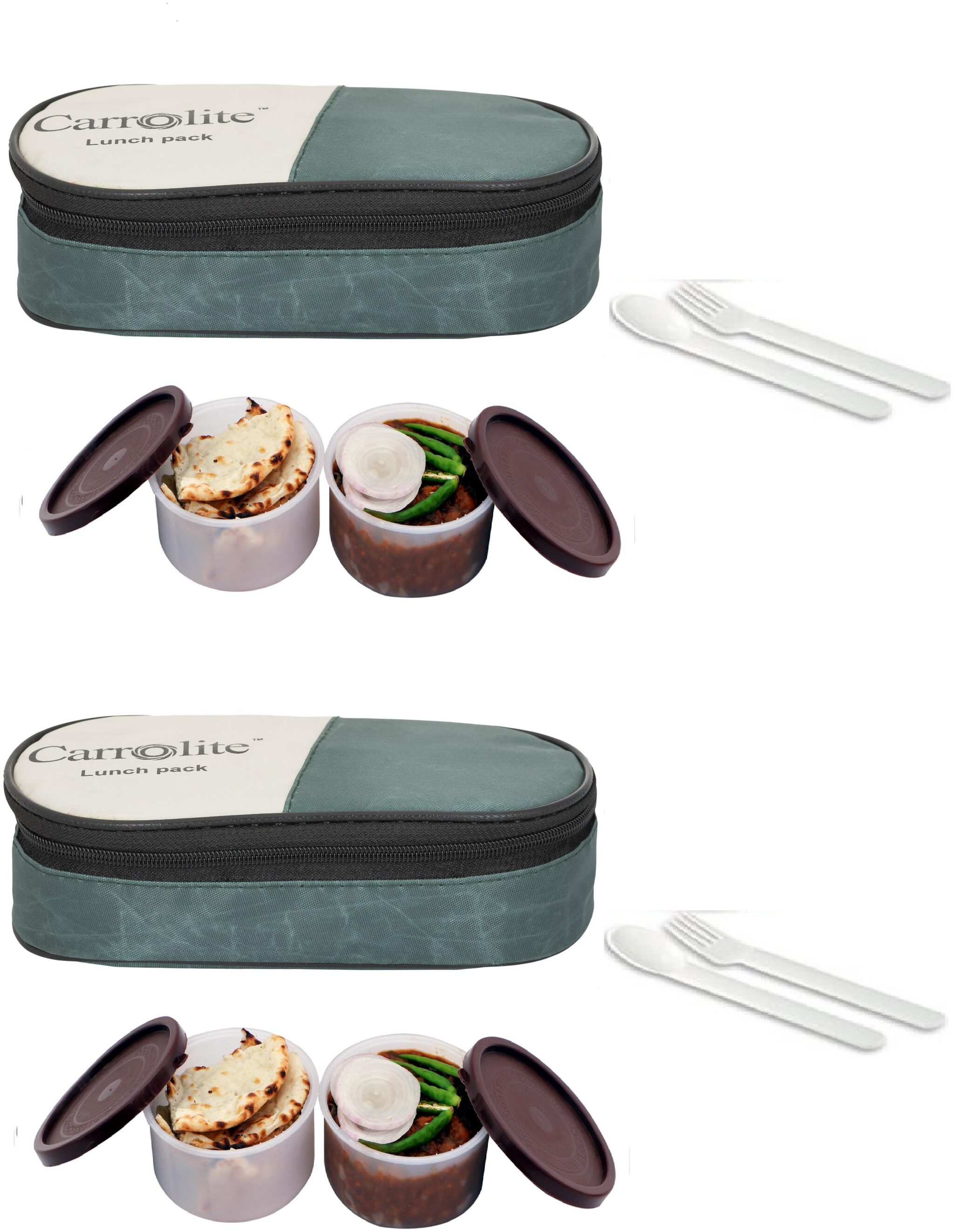 

Carrolite Assorted Lunch box ( Set of 1 800 ml )