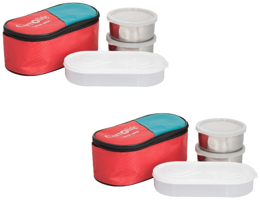 

Carrolite Assorted Lunch box ( Set of 1 1300 ml )