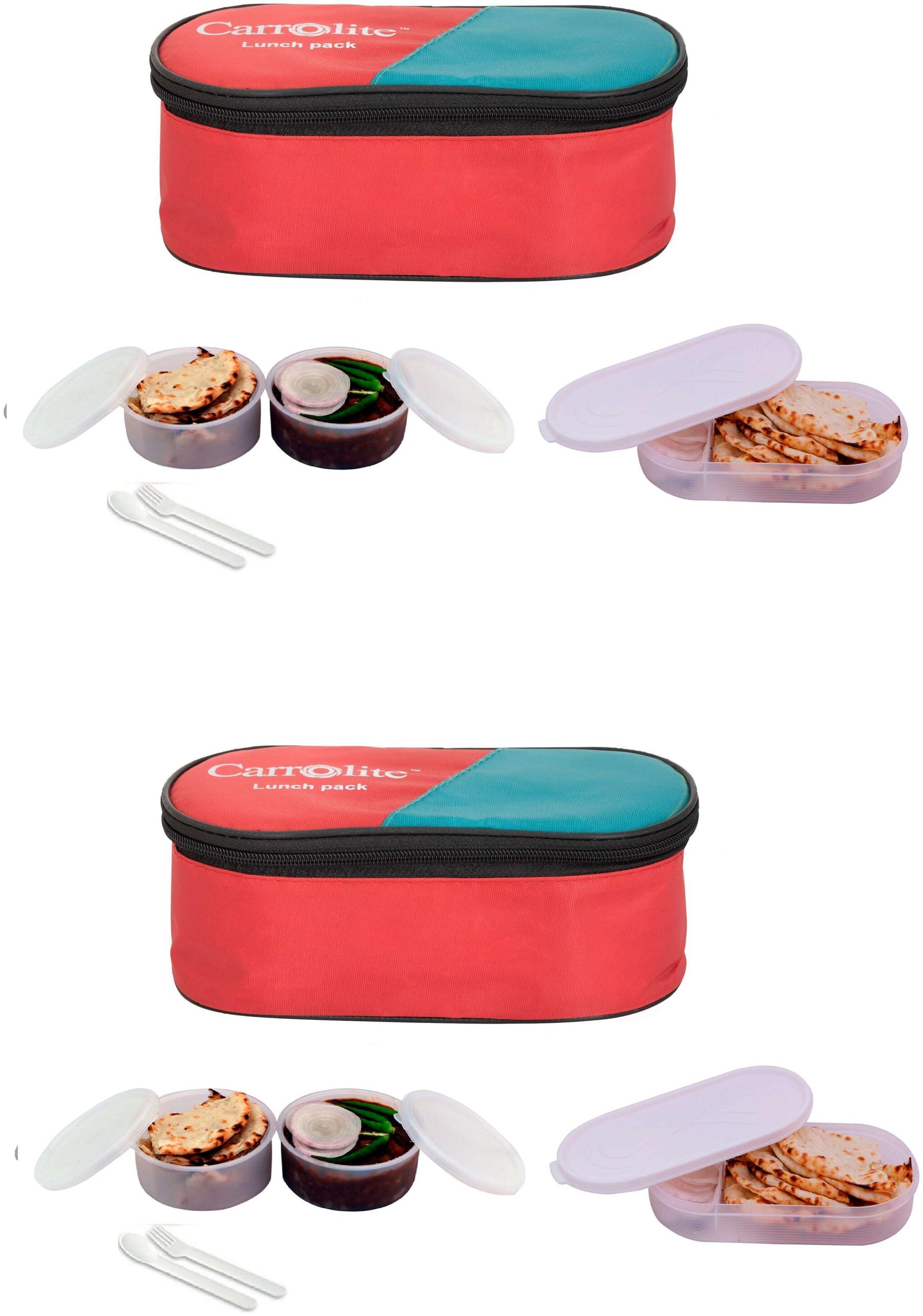 

Carrolite Assorted Lunch box ( Set of 1 1500 ml )