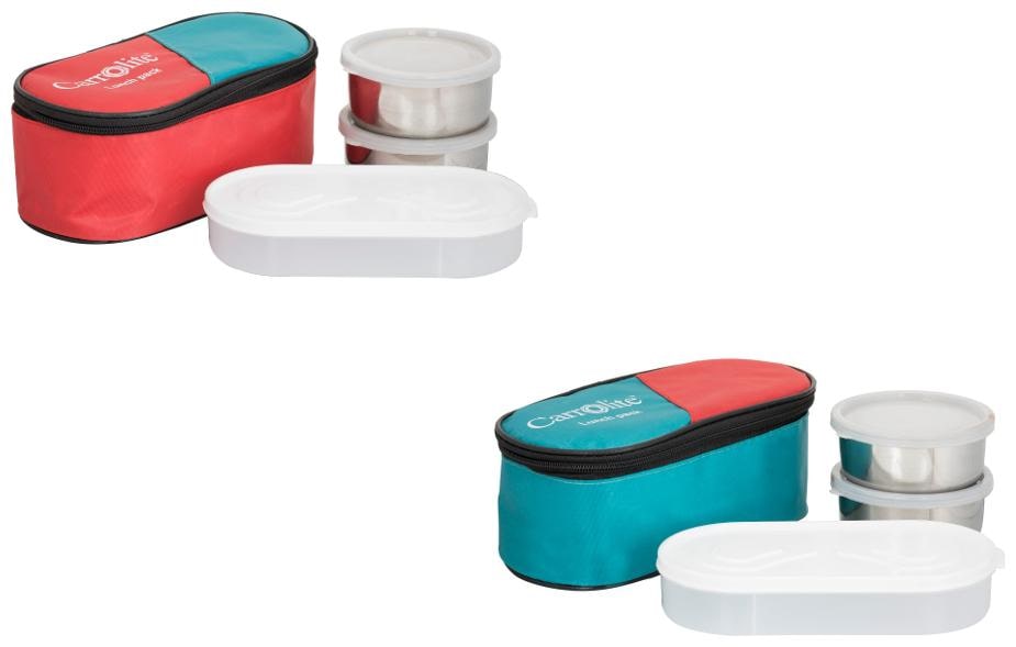 

Carrolite Assorted Lunch box ( Set of 1 1300 ml )